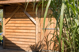 Schuur Bouwen van Hout van Bestaande materialen Bouwbedrijf van Asperen Bouw Sneek Friesland